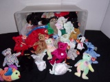 Large Group of Beanie Babies