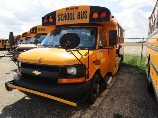 2011 Chevrolet Express 4500 School Bus