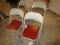 4 Folding Chairs