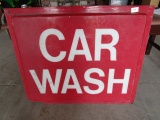 Plastic Car Wash Sign Insert 36