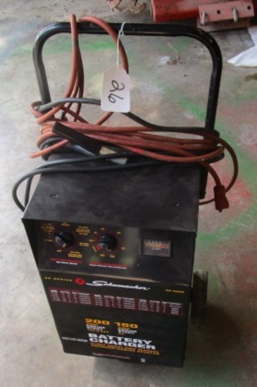Schumaker Battery Charger and Cord