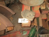 Chevrolet 2.2 engine, wood blocks, tractor parts