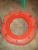 pair of rear Case Tractor weights