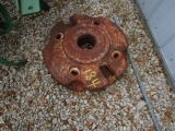 pair of Allis Chalmers rear weights