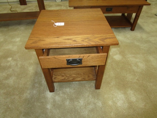 Mission Oak End Table