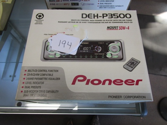 Pioneer Car Stereo