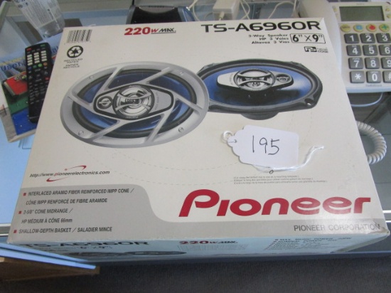 Pioneer Car Speakers