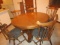 Early American Temple Stuart Table w/ 6 Chairs