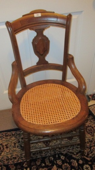 Wicker Bottom Chair