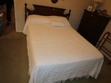 Full Size Bed, Dresser W/ Mirror, Chest of Drawers