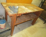 Work Bench with Wilton Vise