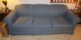 Blue Hide A Bed Couch