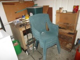 Chairs, Work Table, Cart