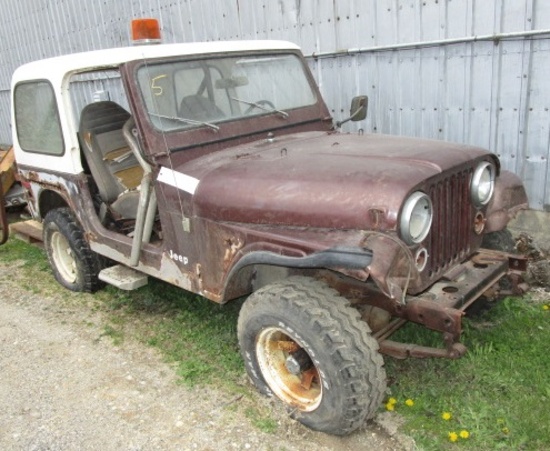 1976 JEEP IN POOR CONDITION