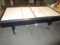 AIR HOCKEY TABLE ONLY, NO PUCK OR PADDLES, CONDITION UNKNOWN