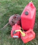 4 GAS CANS