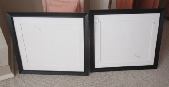 PAIR OF PICTURES FRAMES