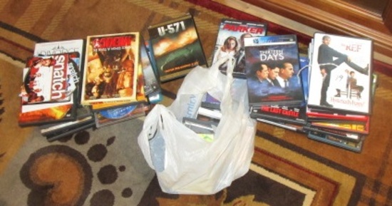 GROUP OF DVDS