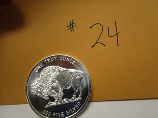 1 OUNCE SILVER ROUND