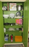 CONTENTS OF CABINET, BRING CONTAINERS TO LOAD