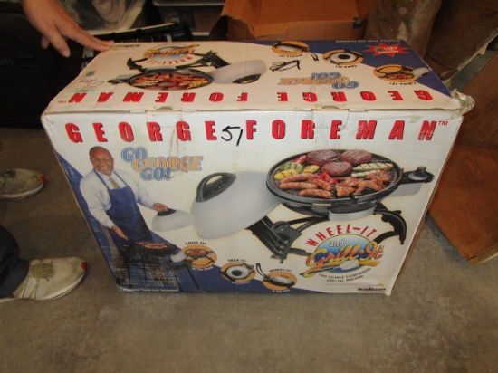 -George Foreman Grill.  New in Box never used.