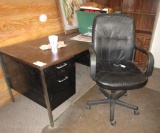 OFFICE DESK AND CHAIR AND ONLY