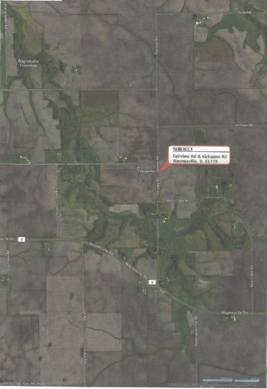 10 ACRES, +/- LOCATED IN RURAL DEWITT COUNTY, WAYNESVILLE, IL