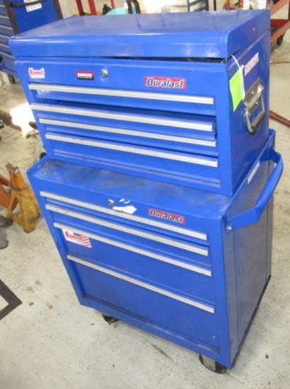 DURALAST TOOL BOX AND CONTENTS