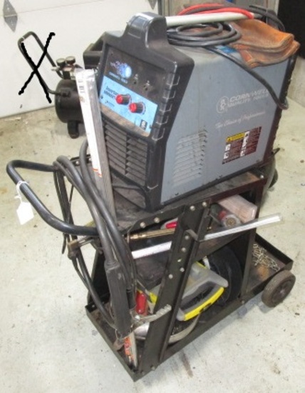 CORNWELL TOOLS WIRE WELDER, STAND AND ACCESSORIES