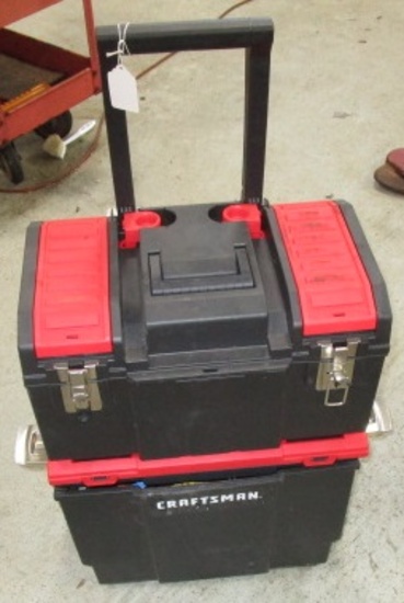 CRAFTSMAN TOOL BOX AND CONTENTS