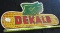 DEKALB SEED SIGN, FIBERBOARD, SINGLE SIDED