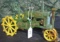 CAST IRON JOHN DEERE TRACTOR, TOY, REPRODUCTION CIRCA 1970'S