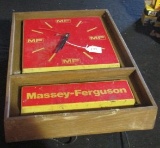 MASSEY FERGUSON PLASTIC DEALER CLOCK CONDITION UNKNOWN