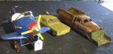 TOY TRUCK, CAR, AIRPLANE