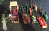 GROUP OF TOY TRACTORS (REBUILDERS LOT)