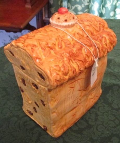 RAISIN BREAD COOKIE JAR