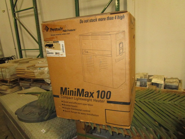 PENTAIR MINI MAX 100 100,000 BTU NAT. GAS POOL | Proxibid