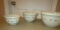 Longaberger nesting mixing bowls