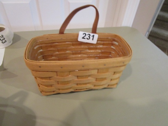 Longaberger key basket