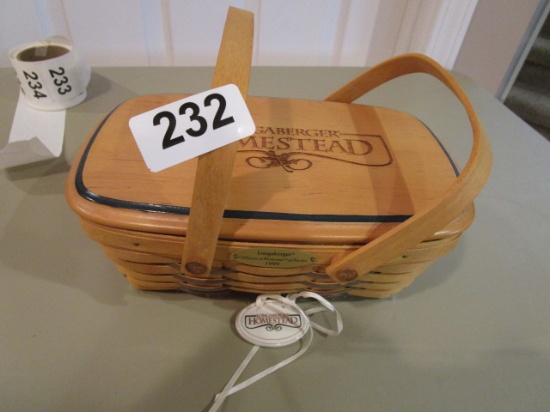 Longaberger homestead basket