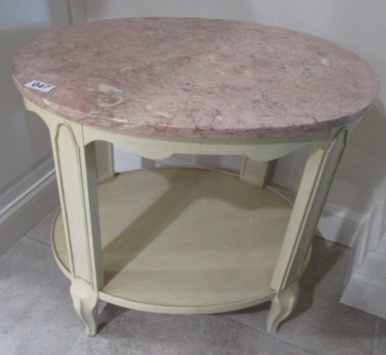 Marble top table