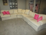9’x11’ white sectional couch