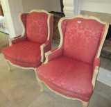 pair of Queen Ann style chairs