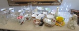 cups and saucers , bowls