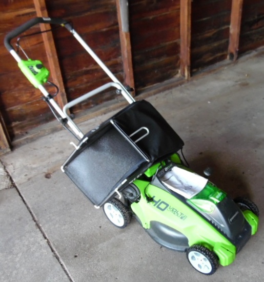 Greenworks 16” electric mower