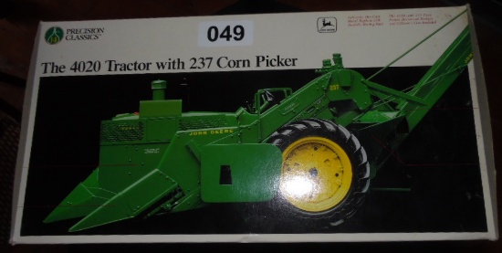 Ertl Precision Classics John Deere 4020 with corn picker