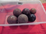 Wood balls