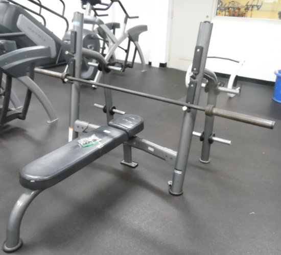 weigh bench with bar