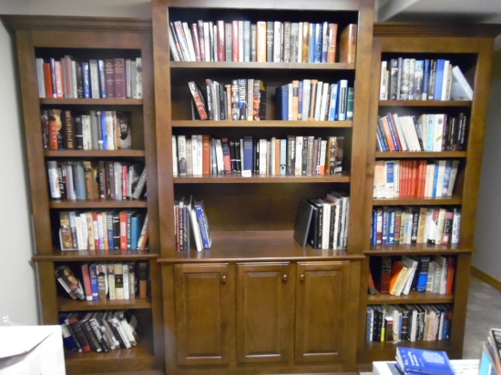 large lot of historical books only, bookcases are not included
