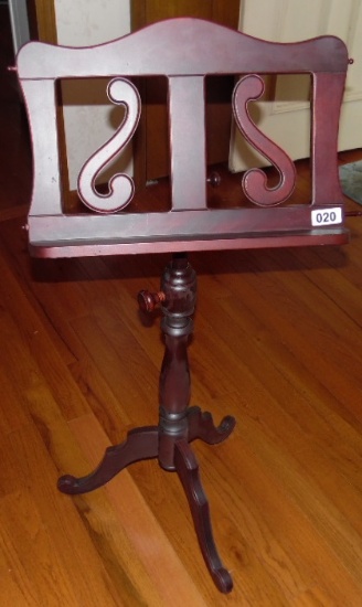 wood music stand
